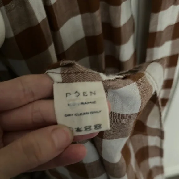 Doen Eve dress in Nutmeg plaid - Picture 8 of 12